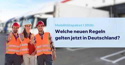 Mobilitätspaket I 2026: Welche neuen Regeln gelten jetzt in Deutschland?