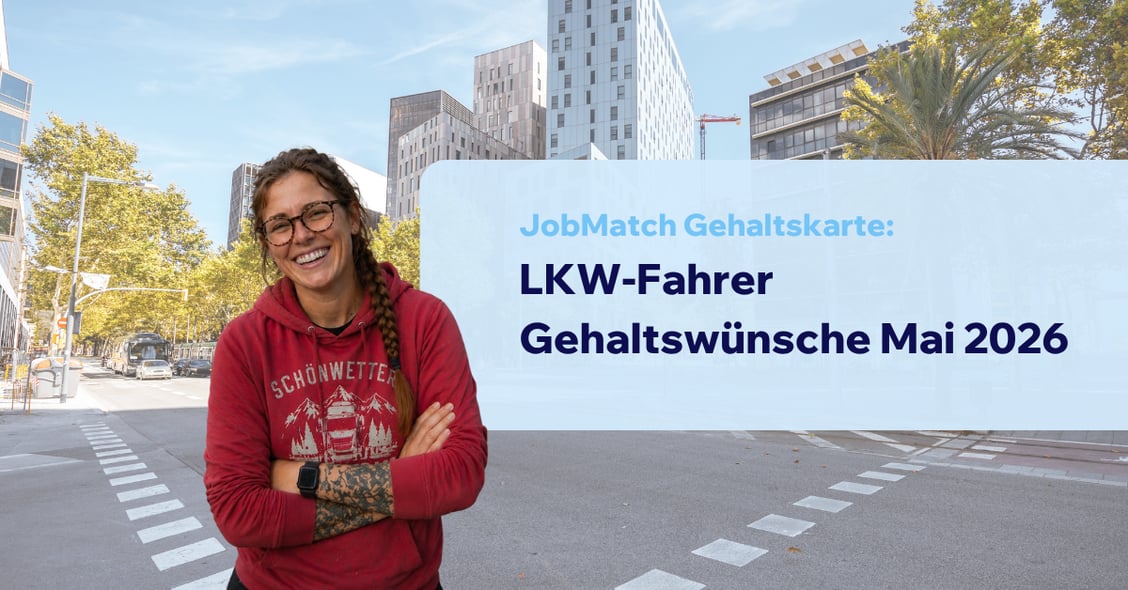 LKW-Fahrer Gehaltswünsche Mai 2026: JobMatch Gehaltskarte