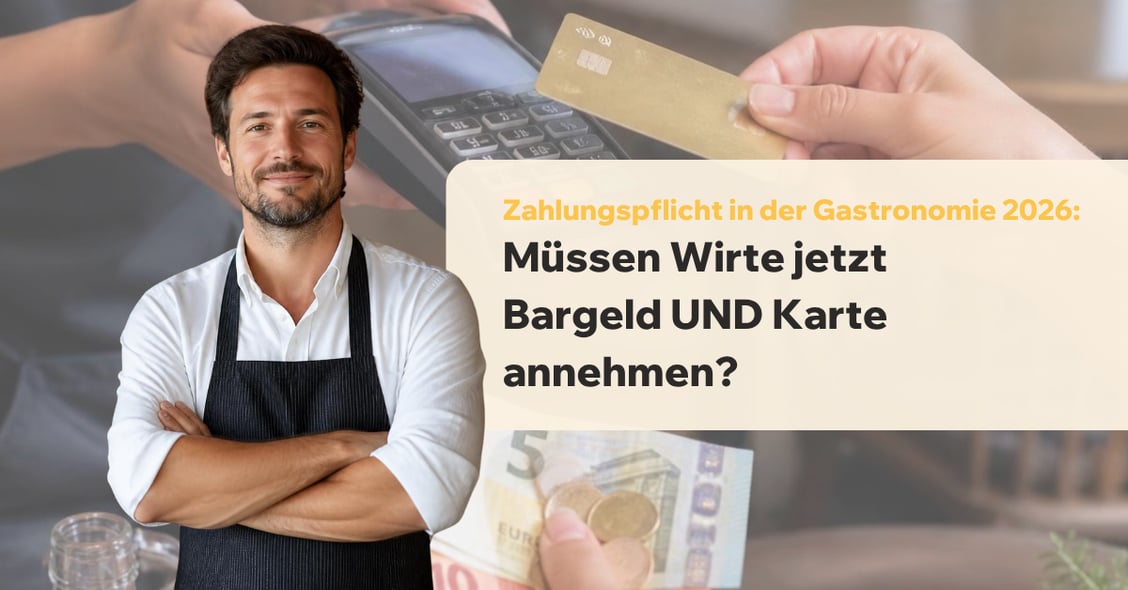 Zahlungspflicht in der Gastronomie 2026: Müssen Wirte jetzt Bargeld UND Karte annehmen?