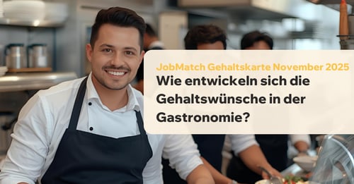 Wie entwickeln sich die Gehaltswünsche im Dienstleistungs- und Einzelhandel im November 2025?