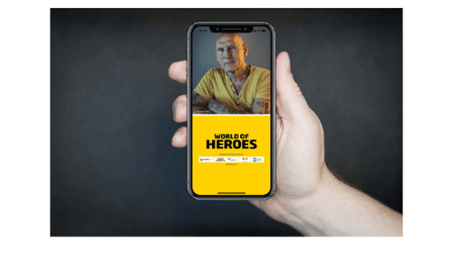 World of Heroes App