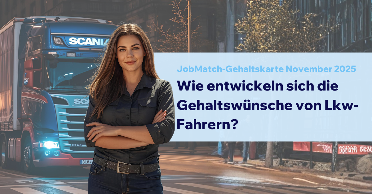 Wie entwickeln sich die Gehaltswünsche von LKW-Fahrern im November 2025?